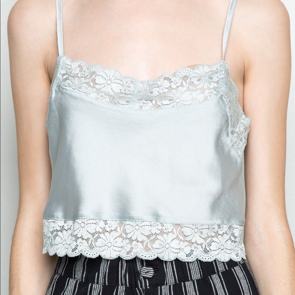 Silky Crop Top